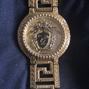 Gianni Versace  Medusa Gold Faced Ladies Watch